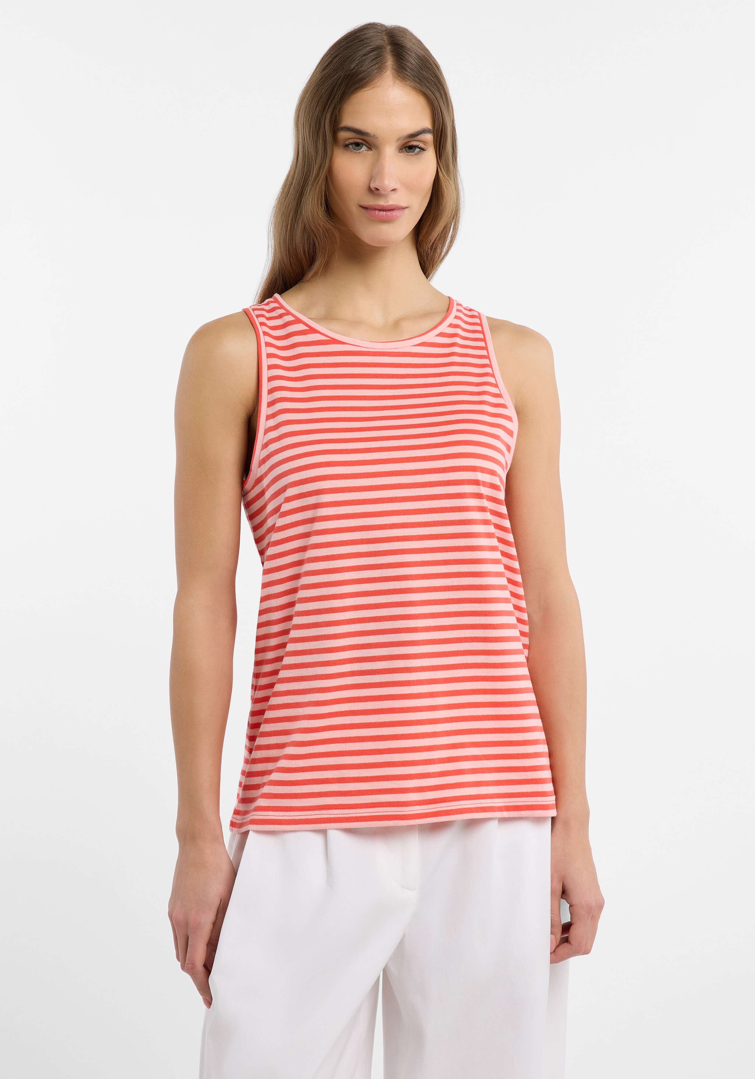 ELBSAND Maavi Grenadine_Papaya_stripe