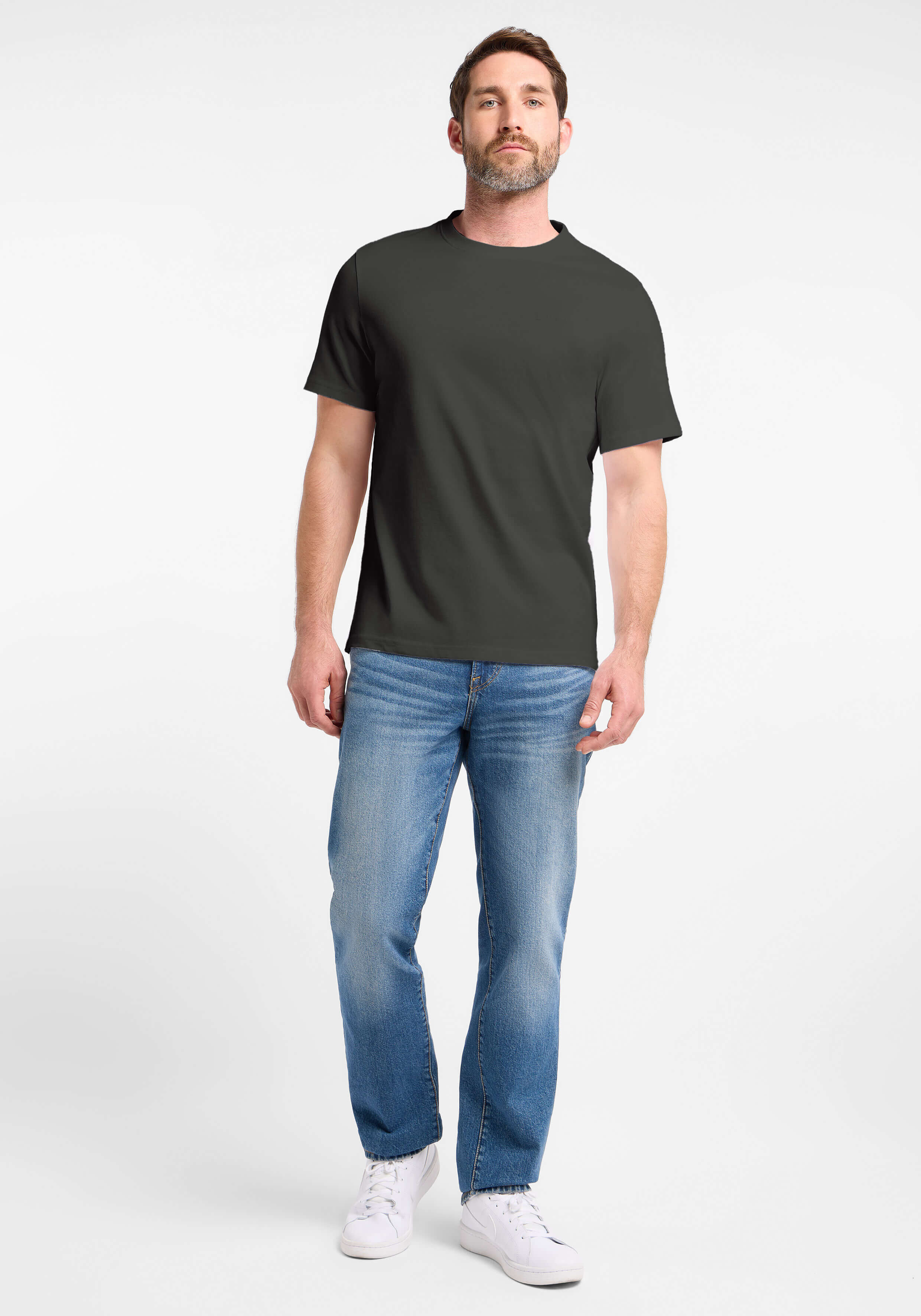 ELBSAND Edo T-Shirt Caviar