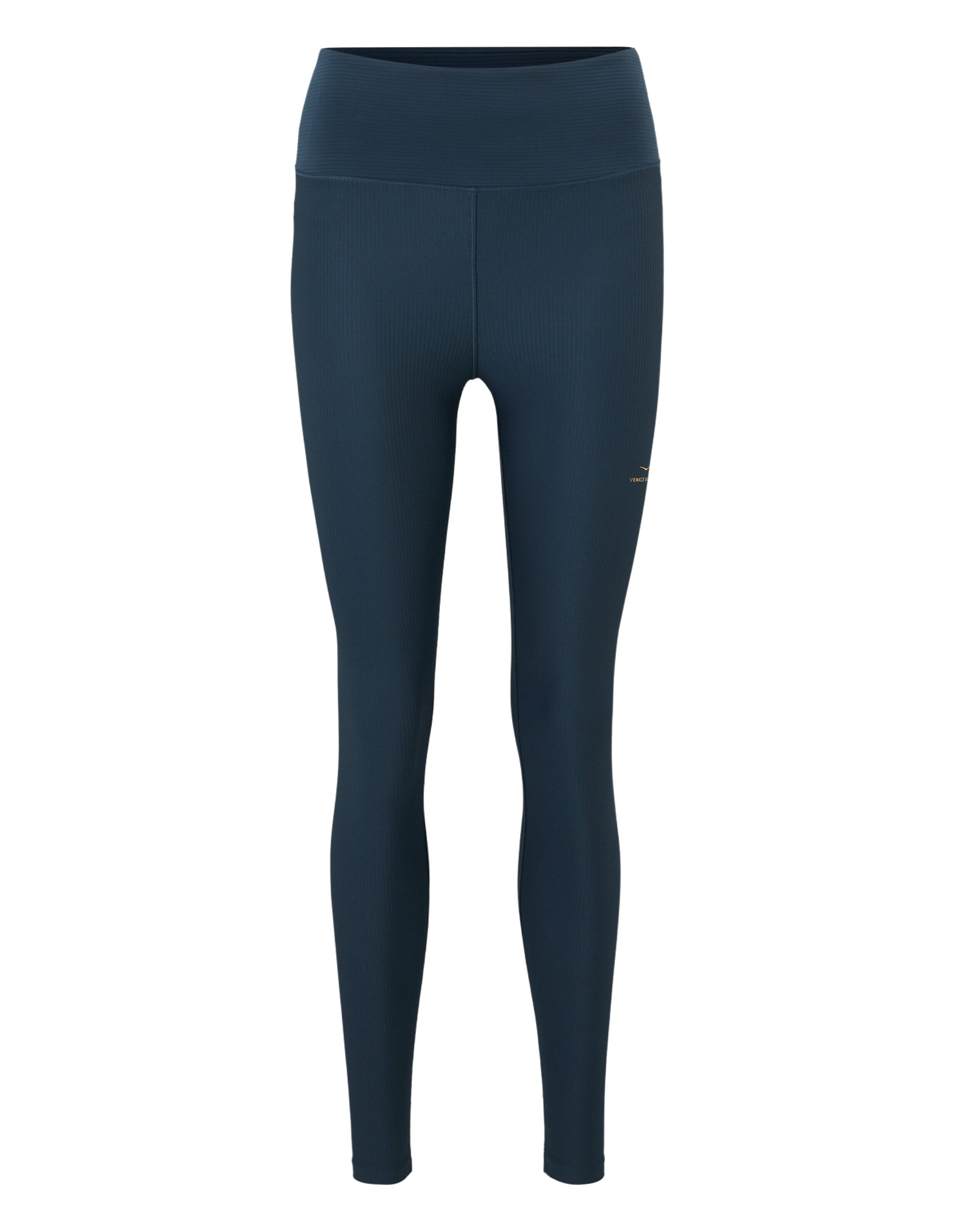 Gerippte Strumpfhose „Ravenna“ von Venice Beach in Dunkelblau für Freizeitkleidung und Faulenzen.