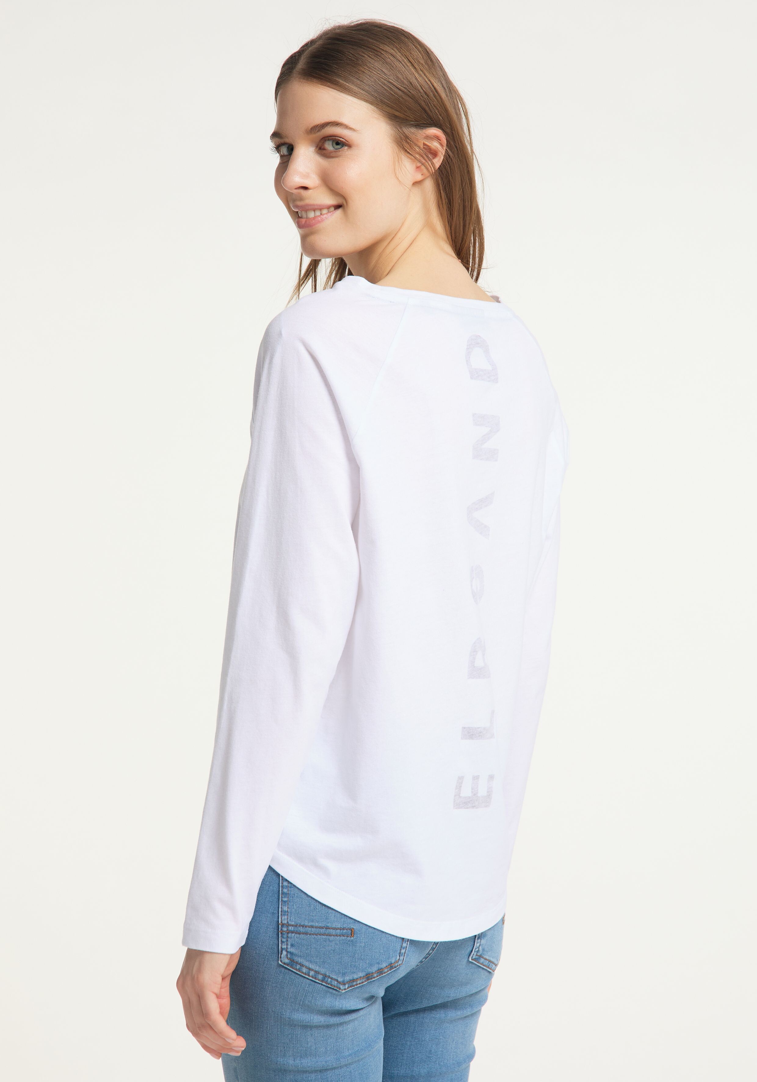 ELBSAND Tinna Longsleeve Bright White