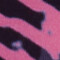 Nahaufnahme eines rosa-schwarzen Stoffes mit Tiermuster, ideal für Freizeitkleidung.