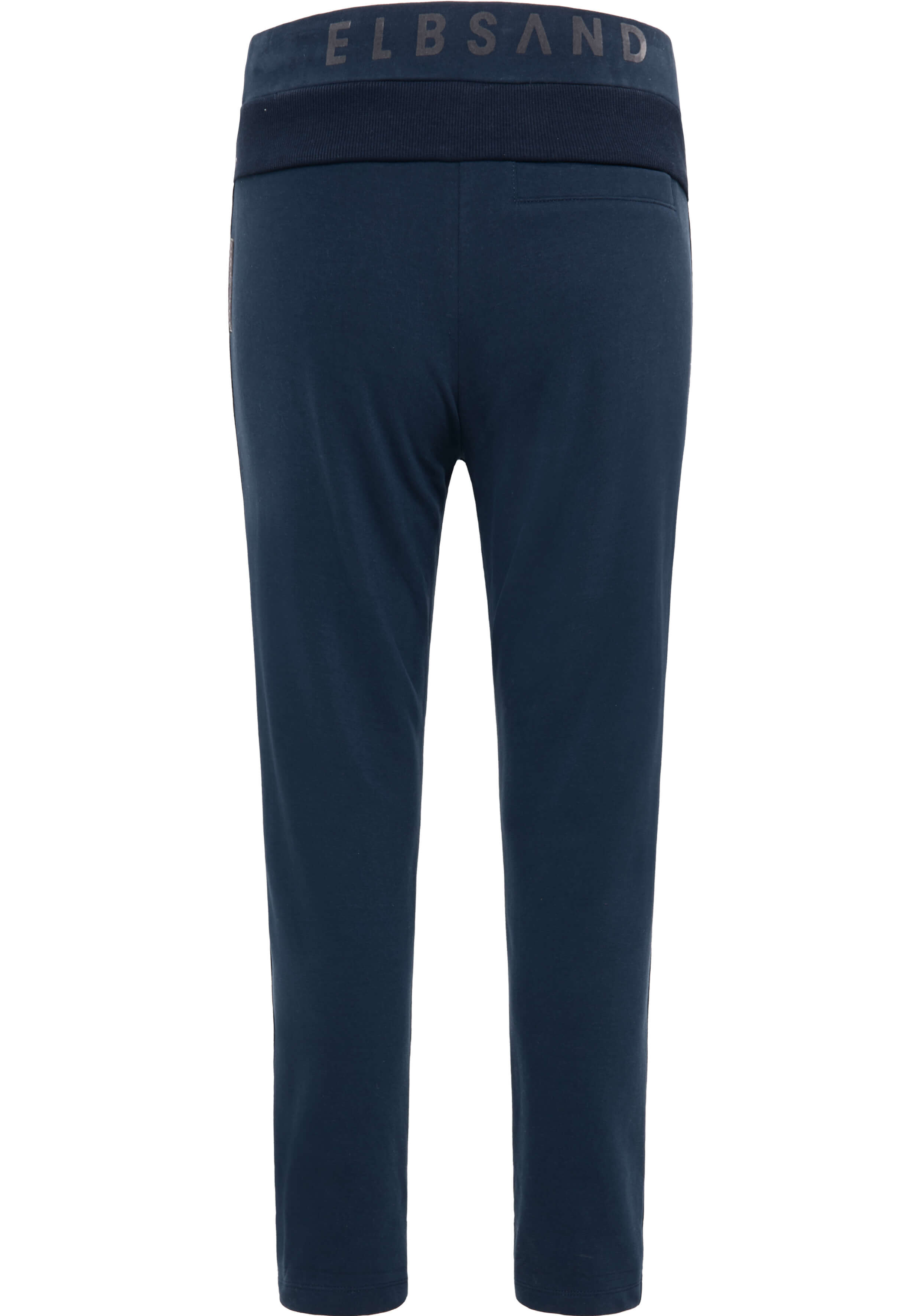 Marineblaue Freizeithose mit bequemem Gummibund von ELBSAND.