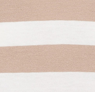 Farbkachel Camel + Bright White Stripe