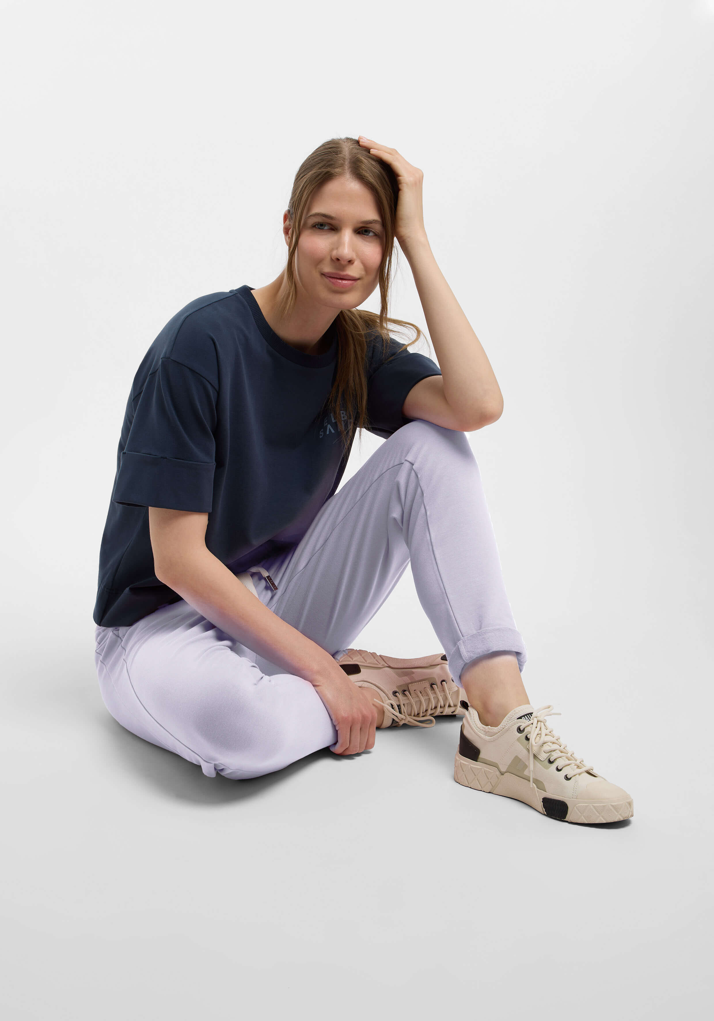 ELBSAND Brinja 7/8 Sweatpants Lilac Frost