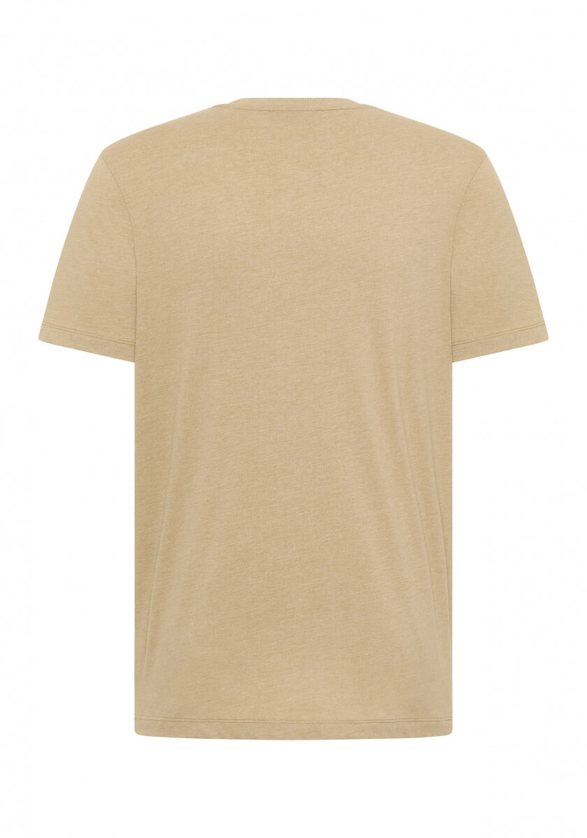 Tio T-Shirt regular fit von Elbsand in Desert Brown Melange