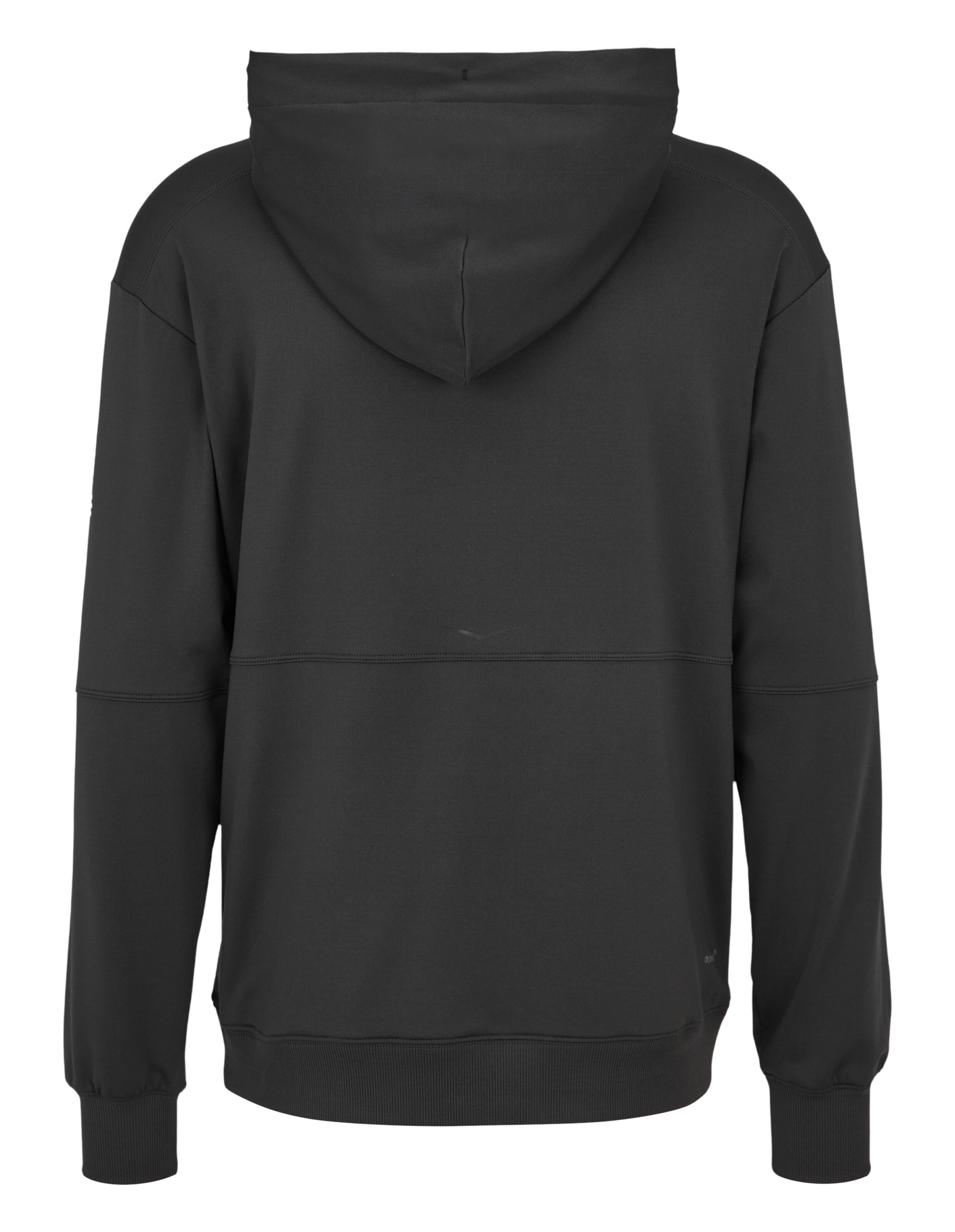 Rückansicht des schwarzen Venice Beach Waco Kapuzenpullovers mit gemütlicher, lässiger Passform.