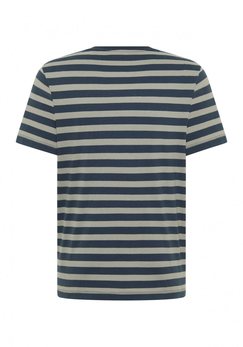 Noe T-Shirt loose fit von Elbsand in Midnight + Stone STRIPE