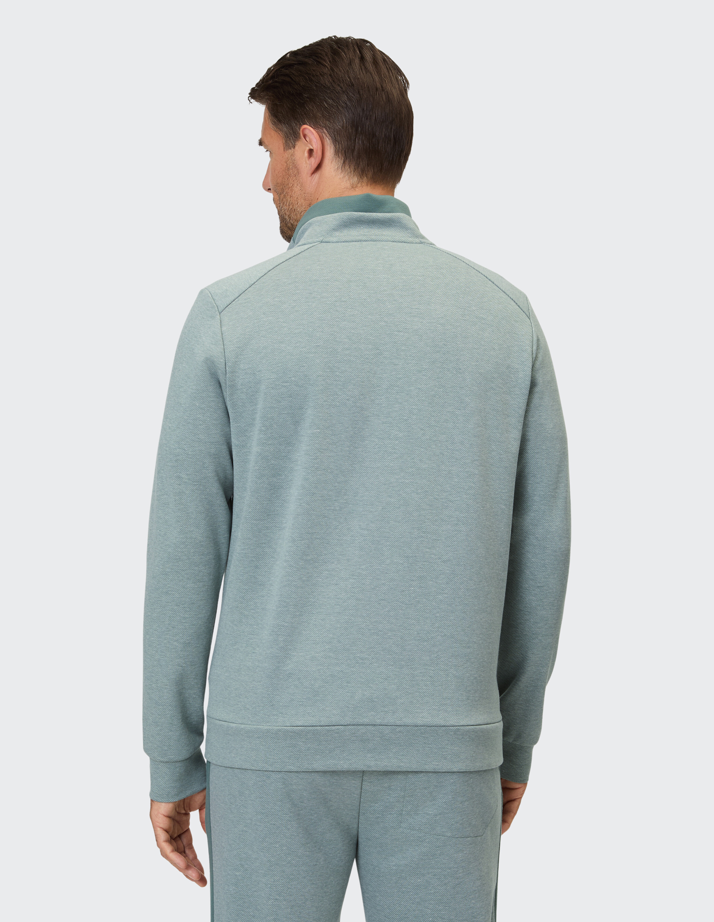 Kuscheliges hellblaues Herren-Sweatshirt, perfekt für Freizeitkleidung und Faulenzen.