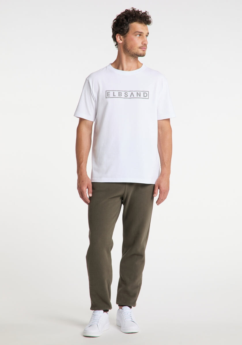 ELBSAND Finn T-Shirt regular fit Bright White
