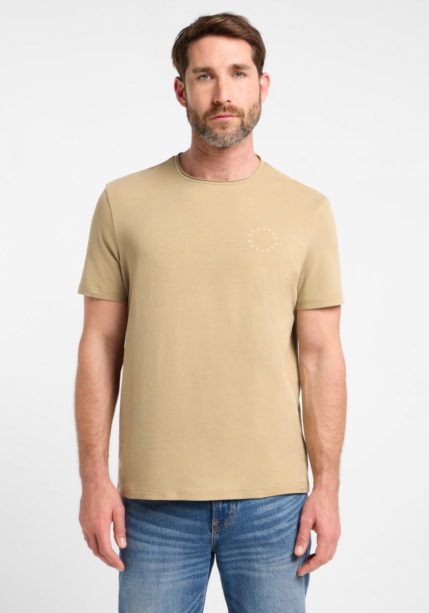 Pave T-Shirt loose fit von Elbsand in Desert Brown