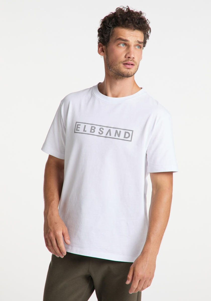 ELBSAND Finn T-Shirt regular fit Bright White