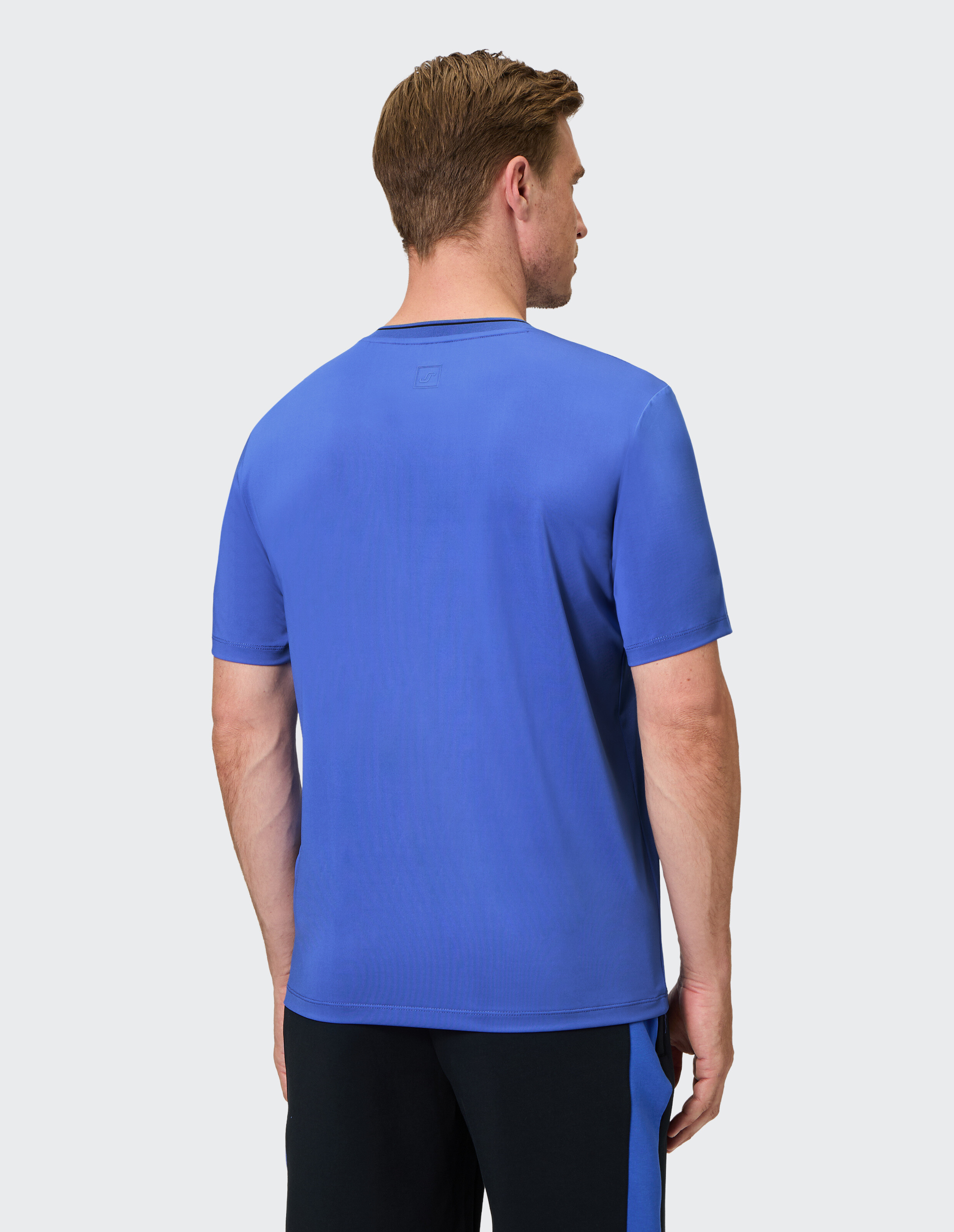 T-SHIRT JACQUARD G-Style von JOY sportswear in bath blue stripes