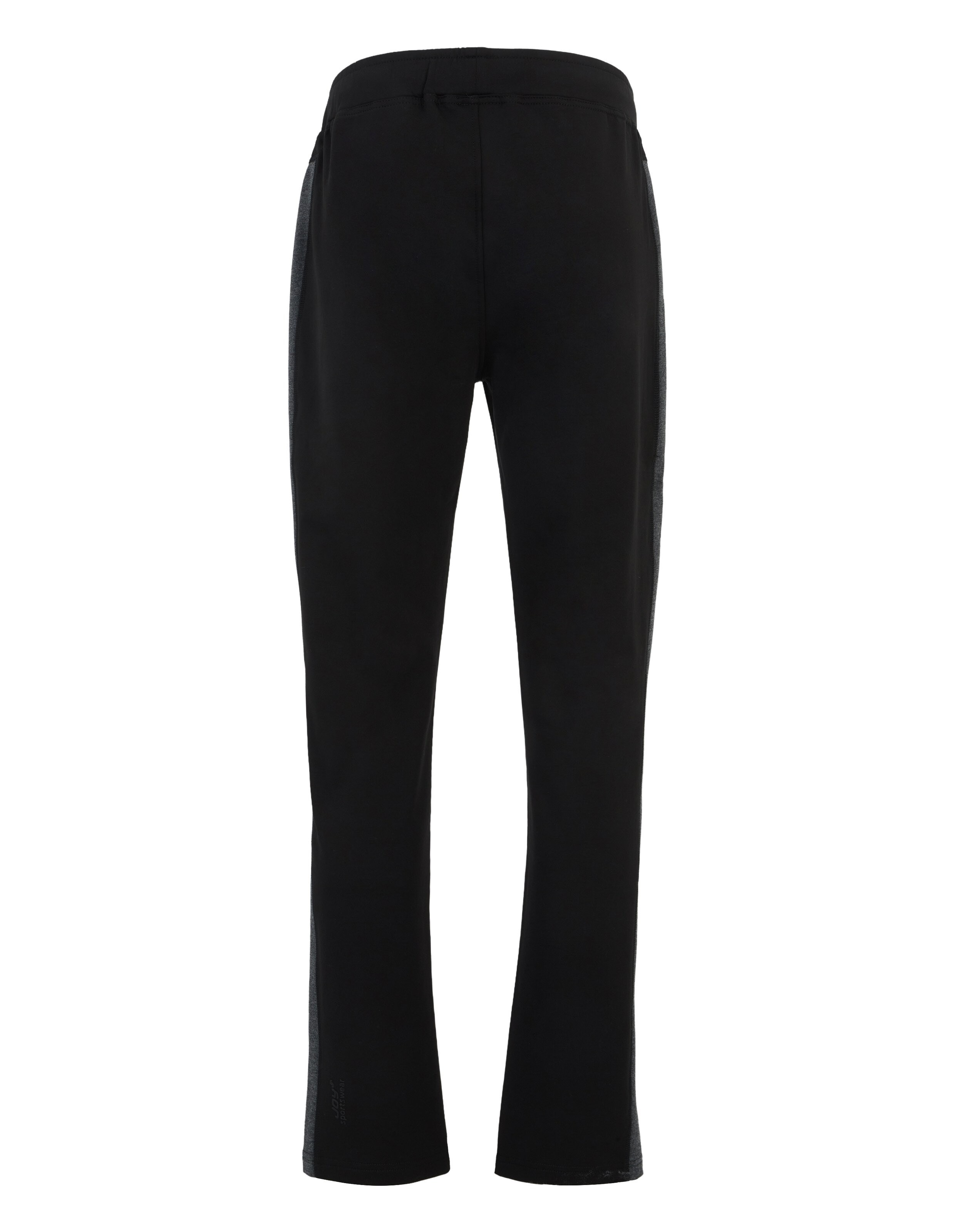 Schwarze Freizeithose mit schlankem Design und bequemer Passform, ideal zum Entspannen.