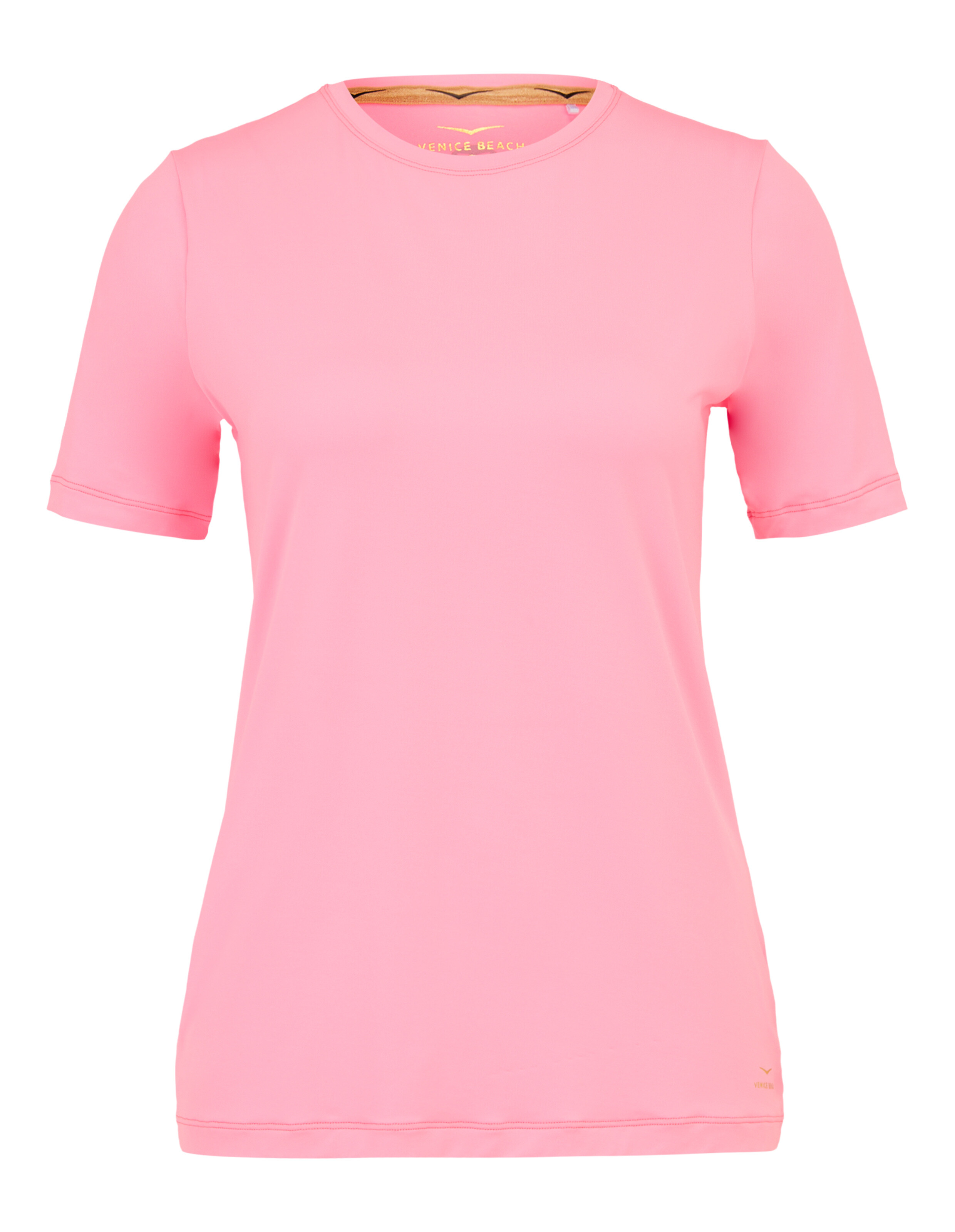Kurzärmliges Hemd „Sia“ von Venice Beach in leuchtendem Rosa für lässigen, gemütlichen Tragekomfort.
