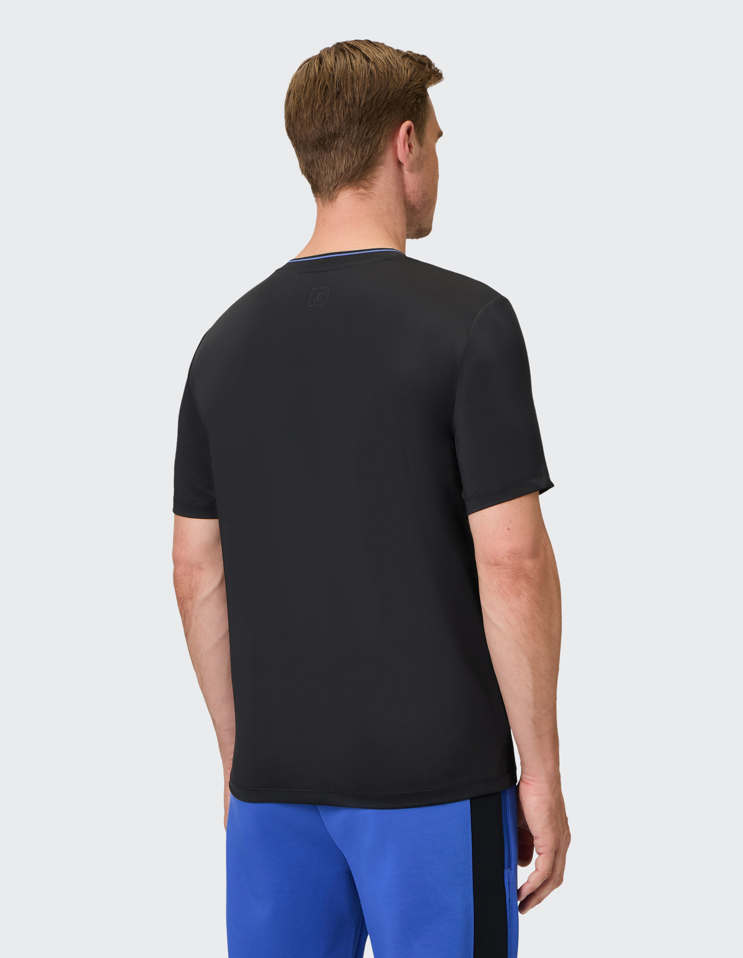 T-SHIRT JACQUARD G-Style von JOY sportswear in anthracite stripes