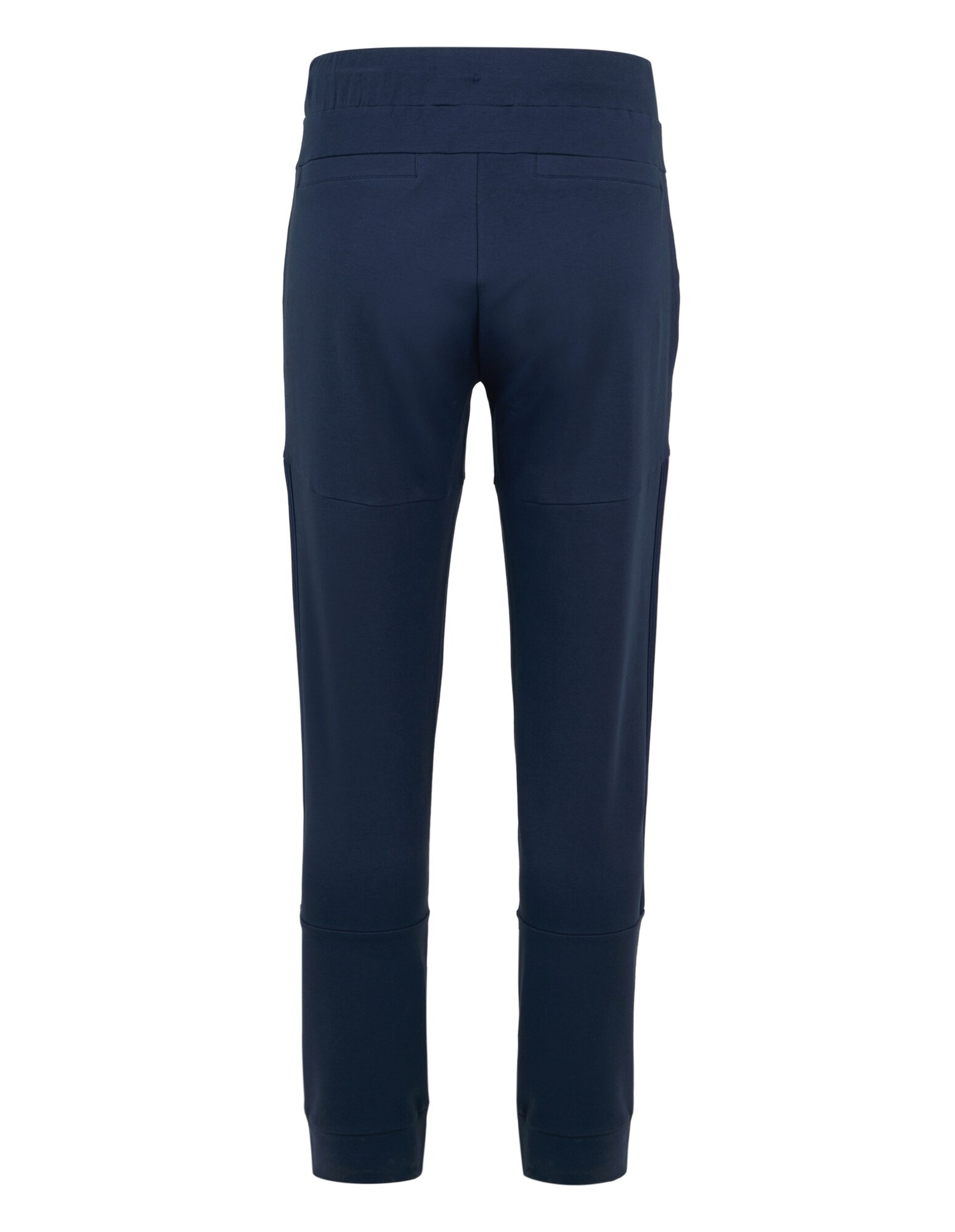 Lässige Jogginghose in Marineblau mit bequemem Bund und Gesäßtaschen.