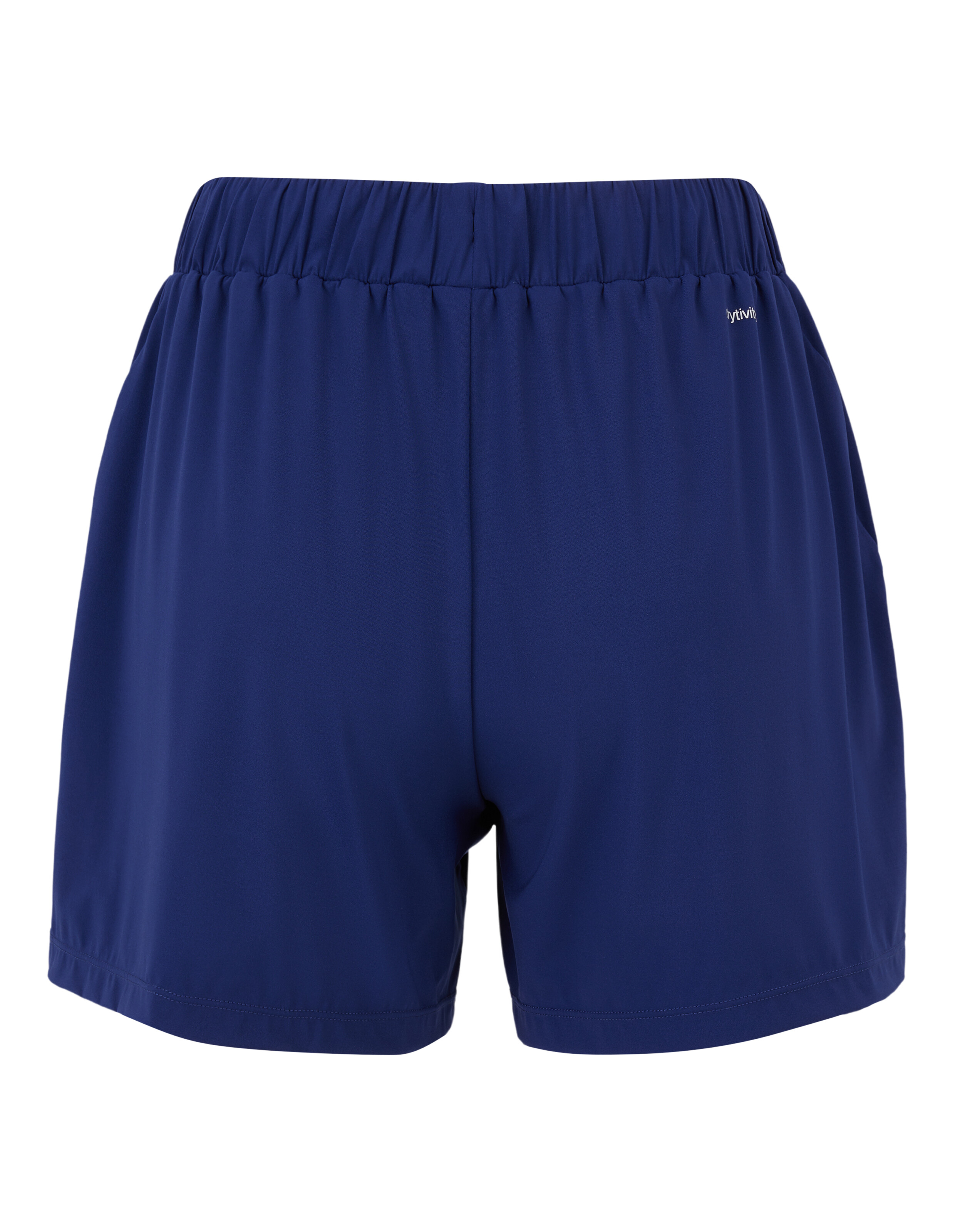 Marineblaue Freizeitshorts mit elastischem Bund, perfekt zum Entspannen.
