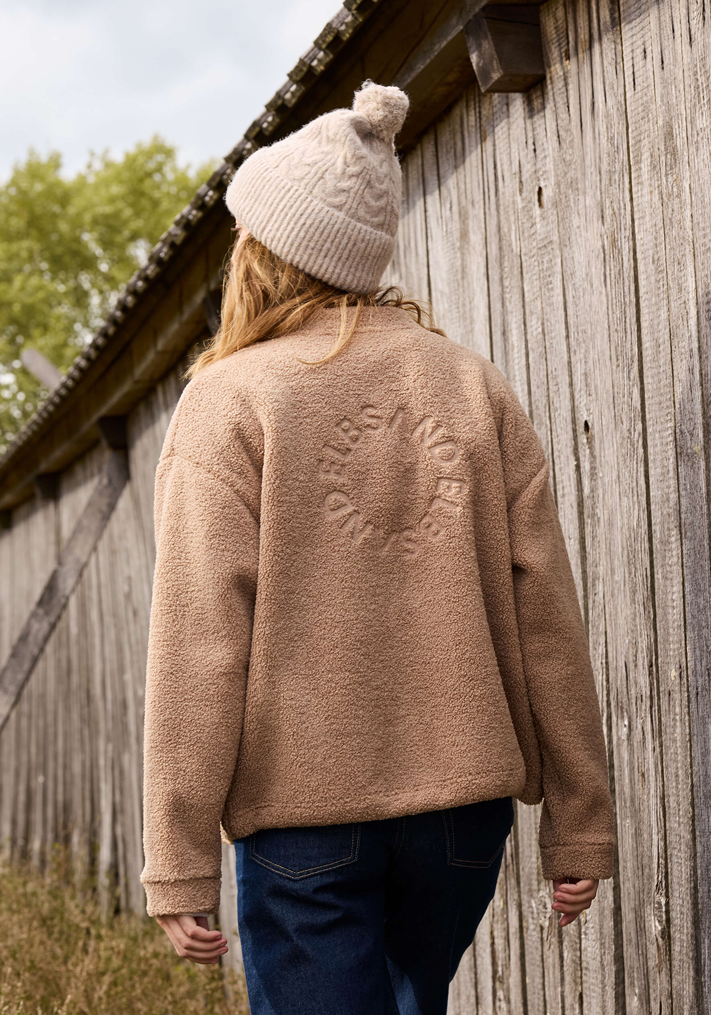 ELBSAND Nette Fleece Jacket Nougat