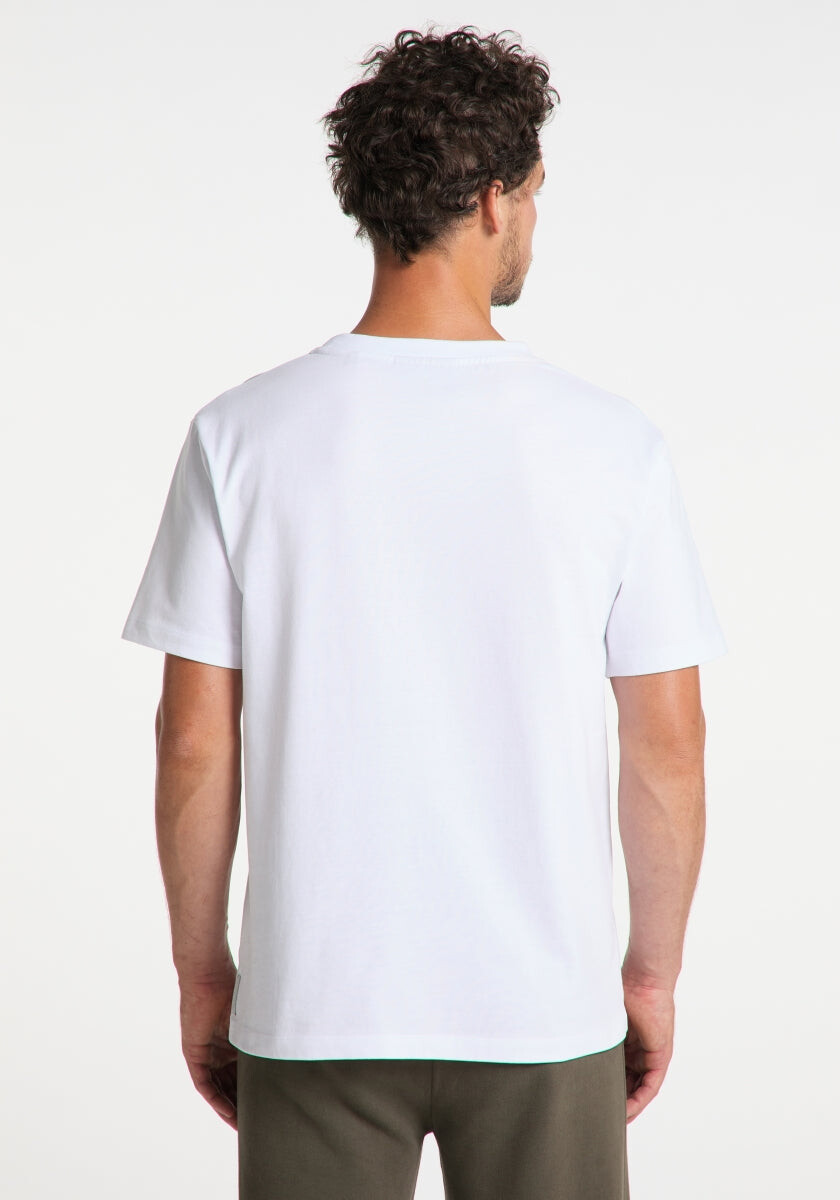 ELBSAND Finn T-Shirt regular fit Bright White