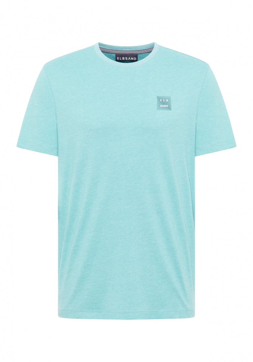 Tio T-Shirt regular fit von Elbsand in Ocean Wave Melange