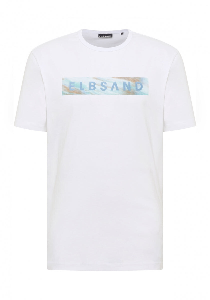 Jivin T-Shirt regular fit von Elbsand in Bright White