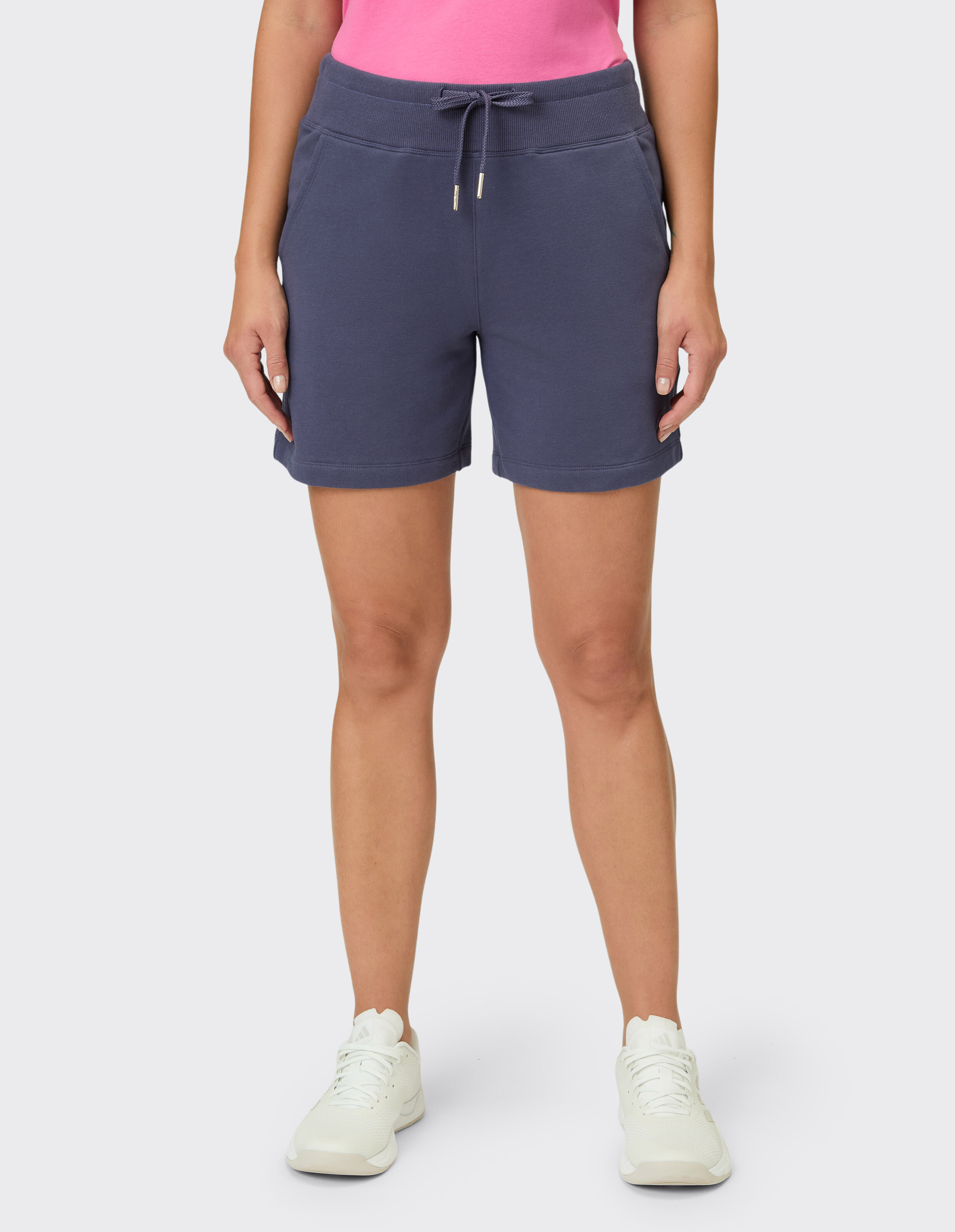 Venice Beach Morla Shorts in Blau, lässiger Lounge-Stil mit Kordelzug in der Taille.