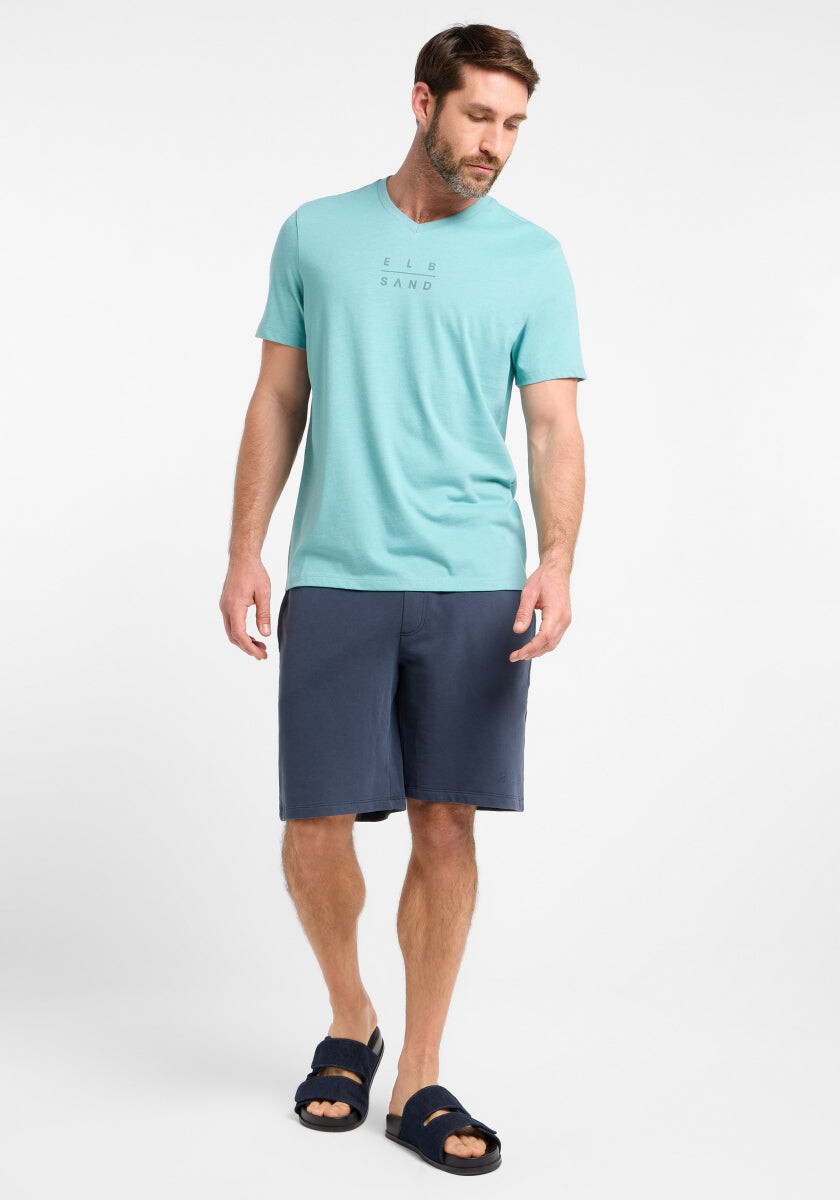 Ibbe T-Shirt regular fit von Elbsand in Ocean Wave Melange