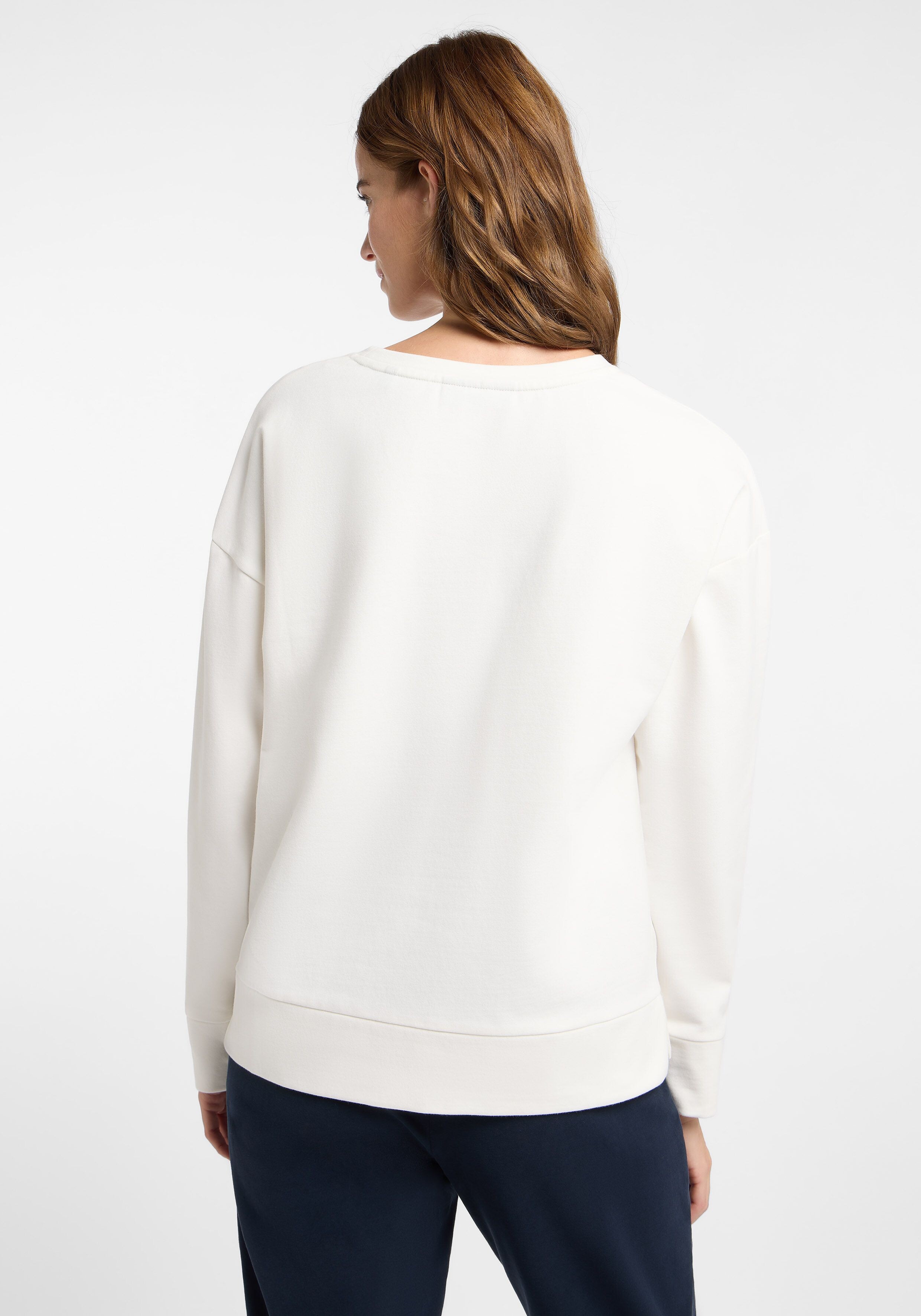ELBSAND Tilla Sweatshirt Cloud White_coldwater