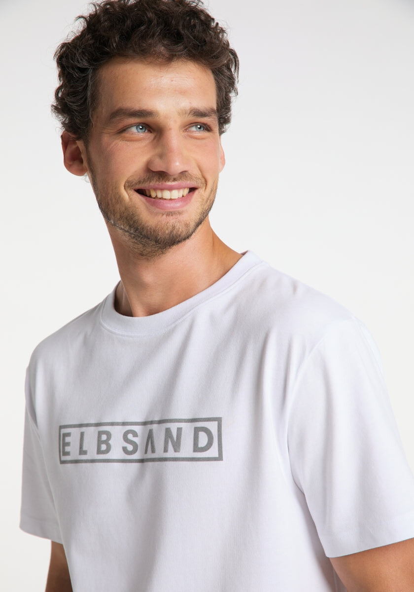 ELBSAND Finn T-Shirt regular fit Bright White