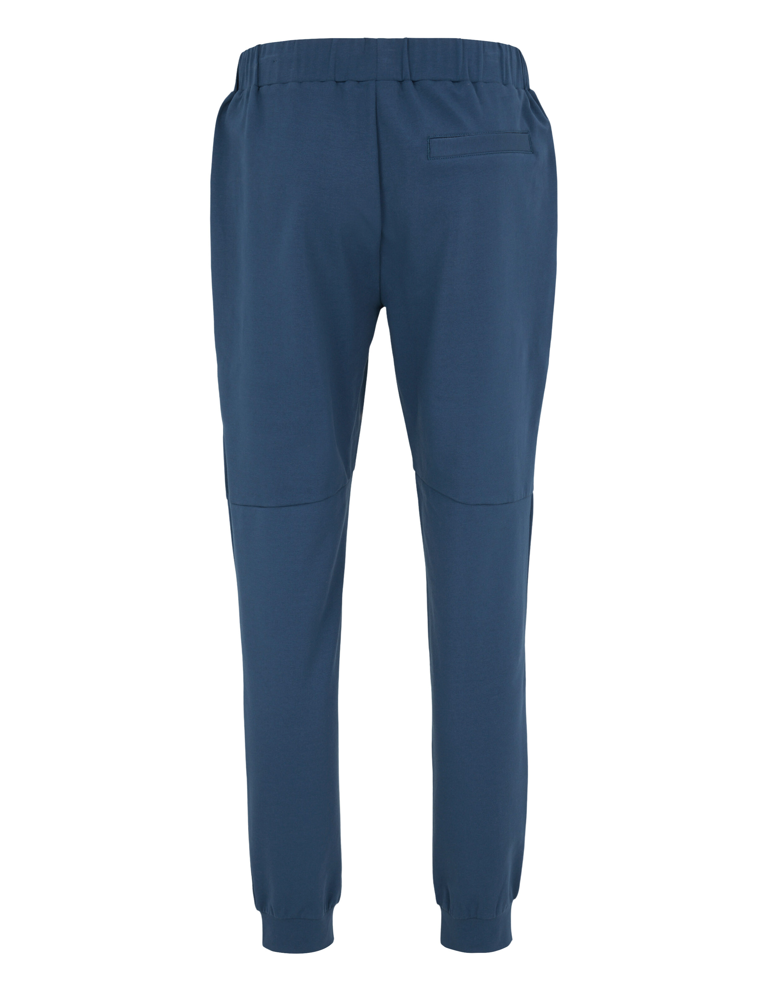 Marineblaue, lässige Jogginghose mit elastischem Bund und schmal zulaufenden Bündchen.
