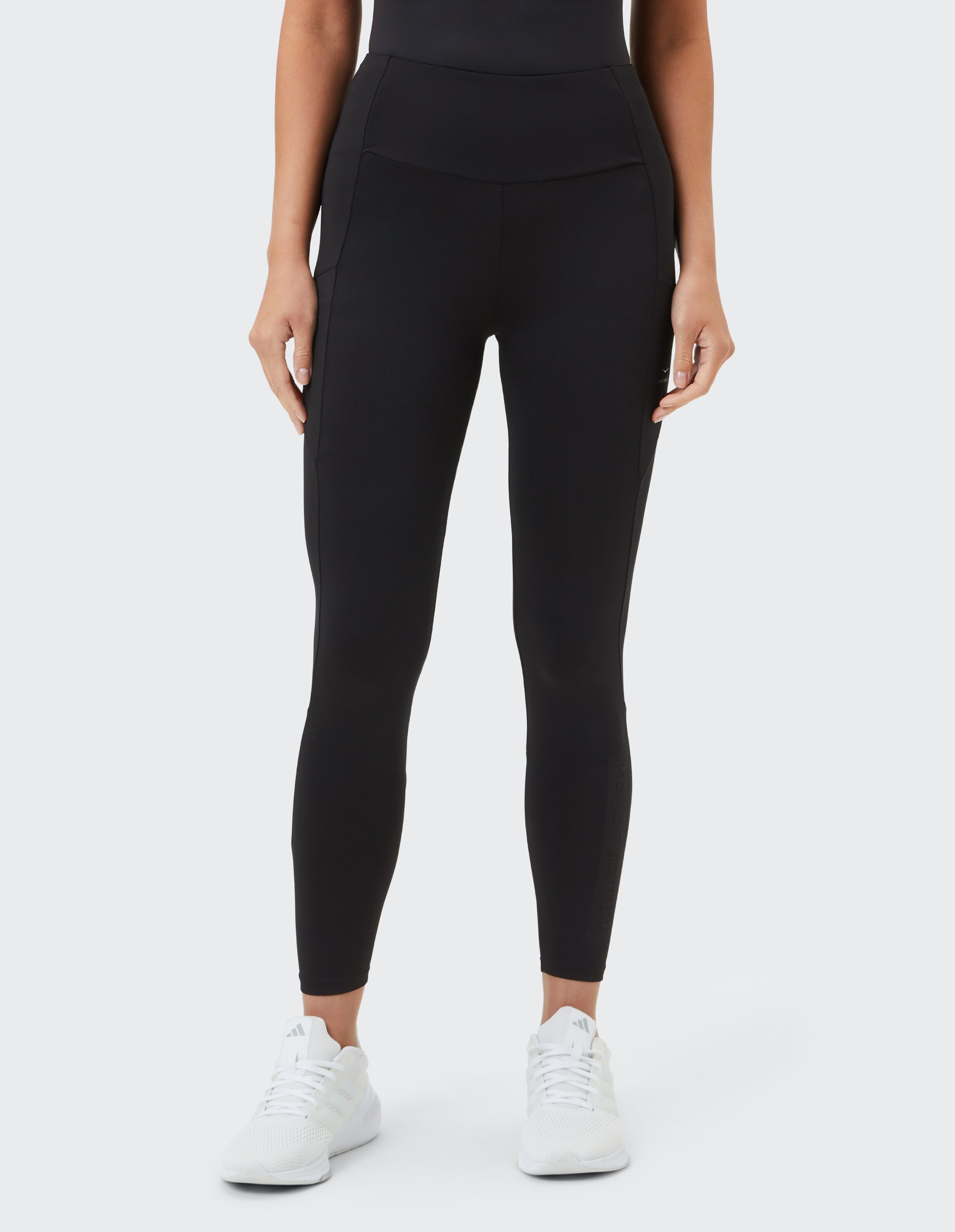 Schwarze Kerigan-Strumpfhose von Venice Beach mit hoher Taille für Freizeitkleidung und Faulenzen.
