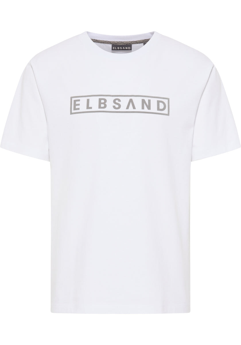 ELBSAND Finn T-Shirt regular fit Bright White