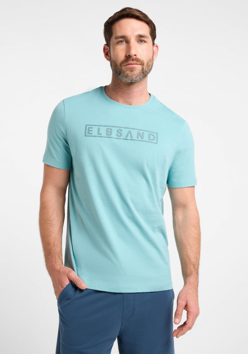 Finn T-Shirt regular fit von Elbsand in Ocean Wave