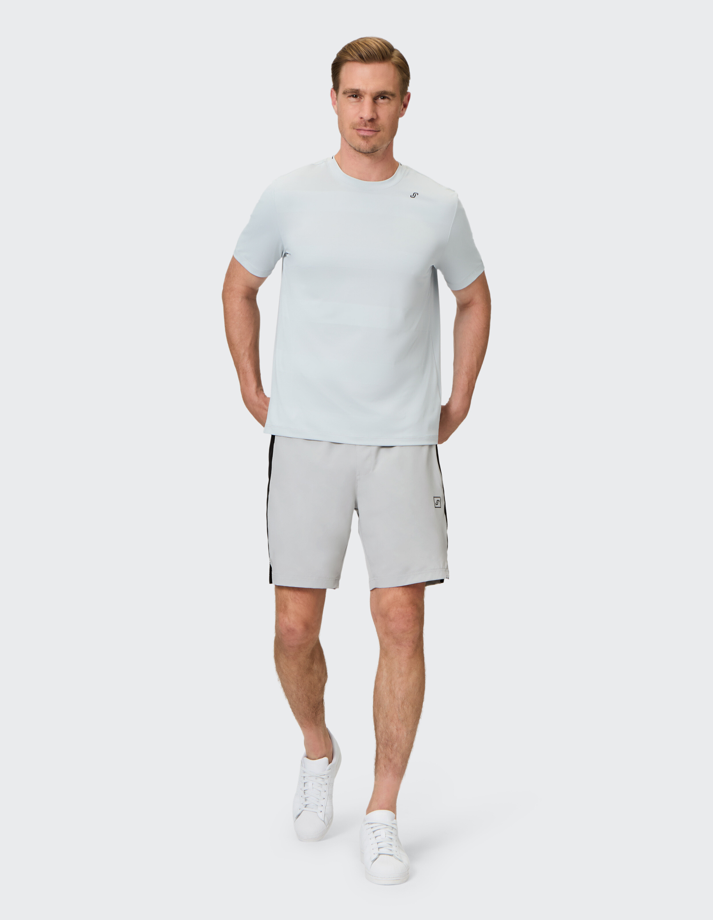 SHORTS G-Style von JOY sportswear in aston grey