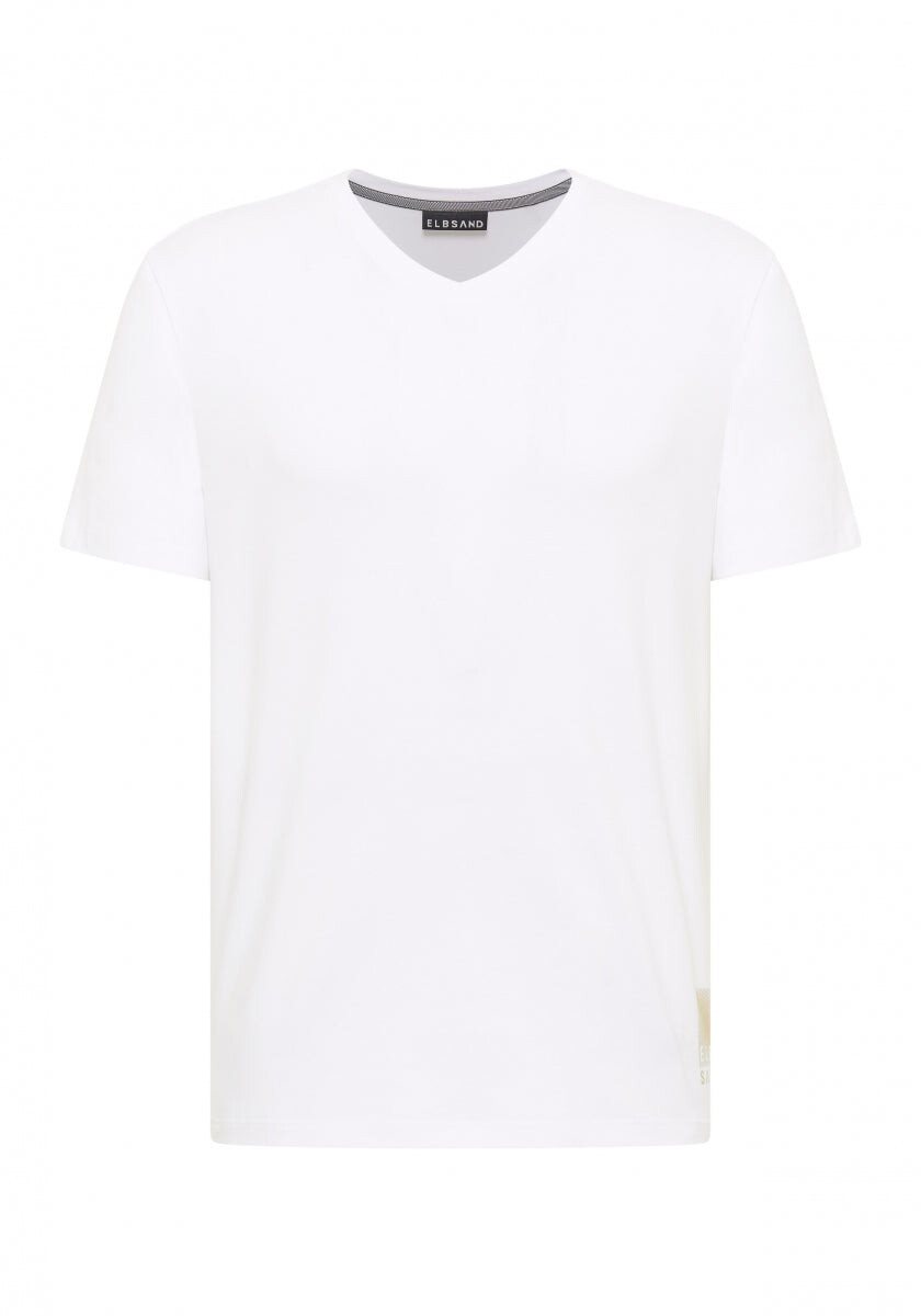 Klaas T-Shirt regular fit von Elbsand in Bright White