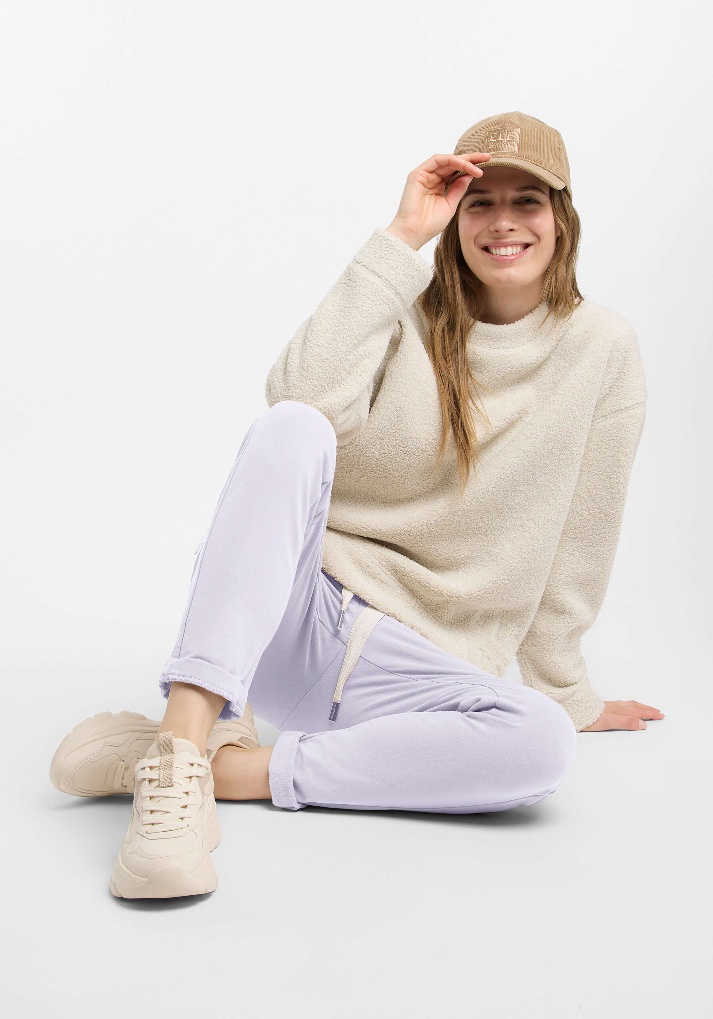 ELBSAND Brinja 7/8 Sweatpants Lilac Frost