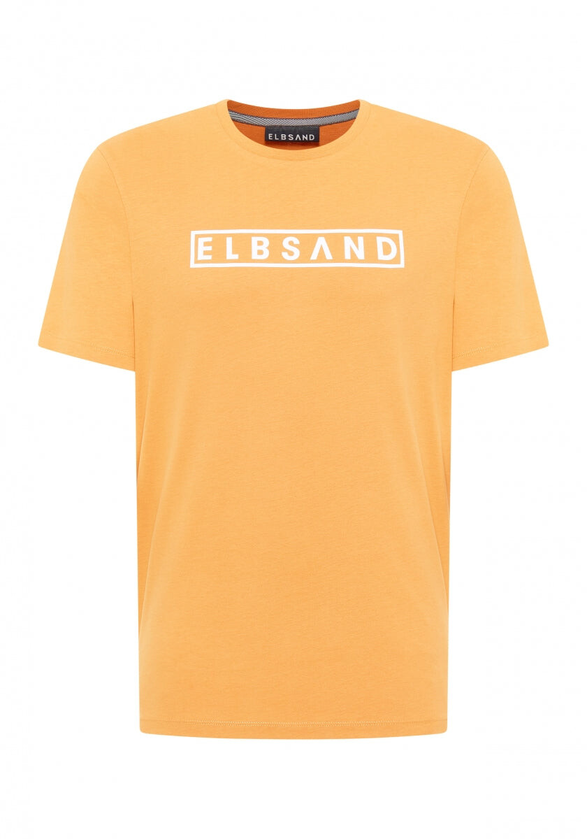 Finn T-Shirt regular fit von Elbsand in Cadmium Orange