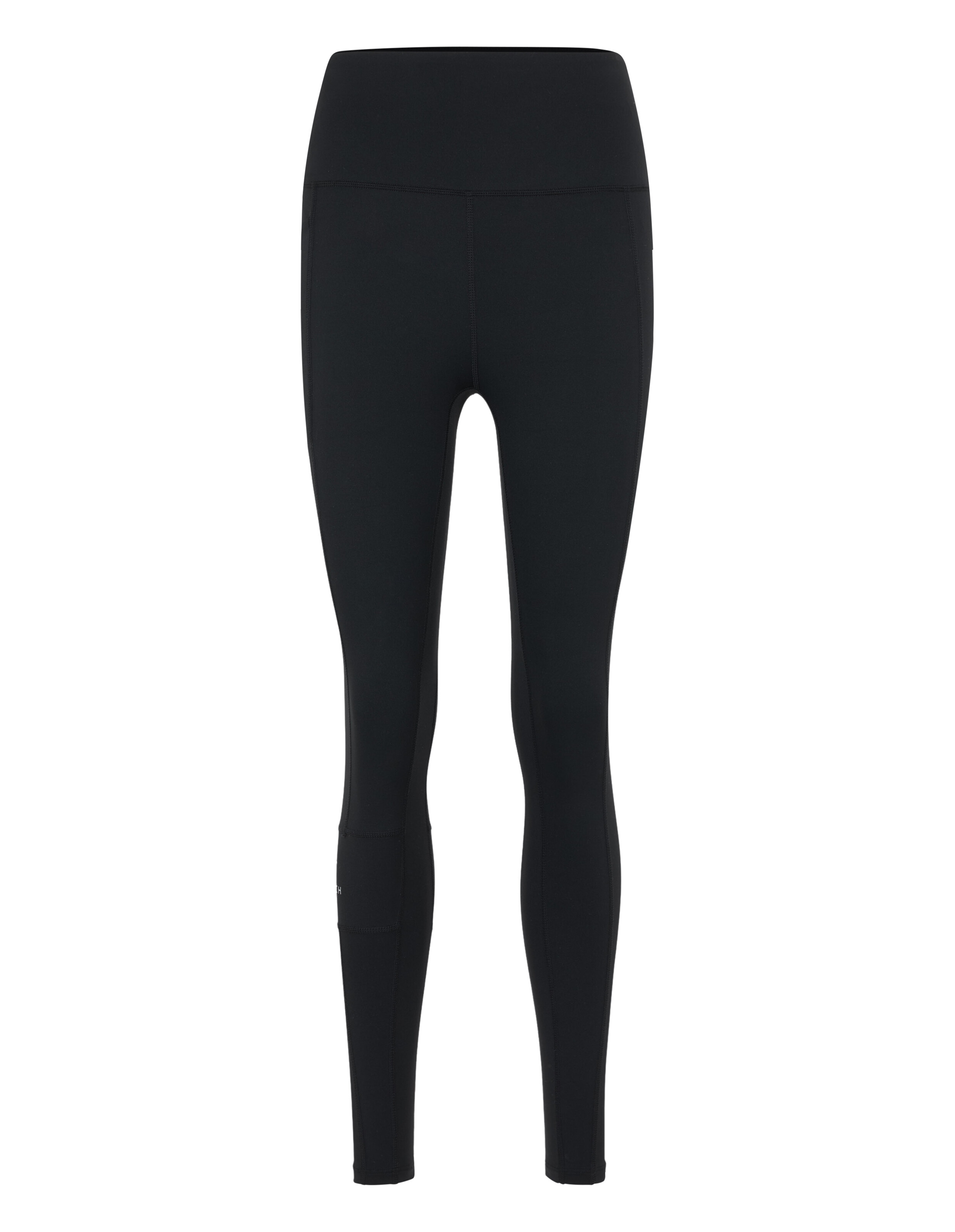 Schwarze Leggings mit hohem Bund für gemütliche Freizeitkleidung und bequemes Faulenzen.