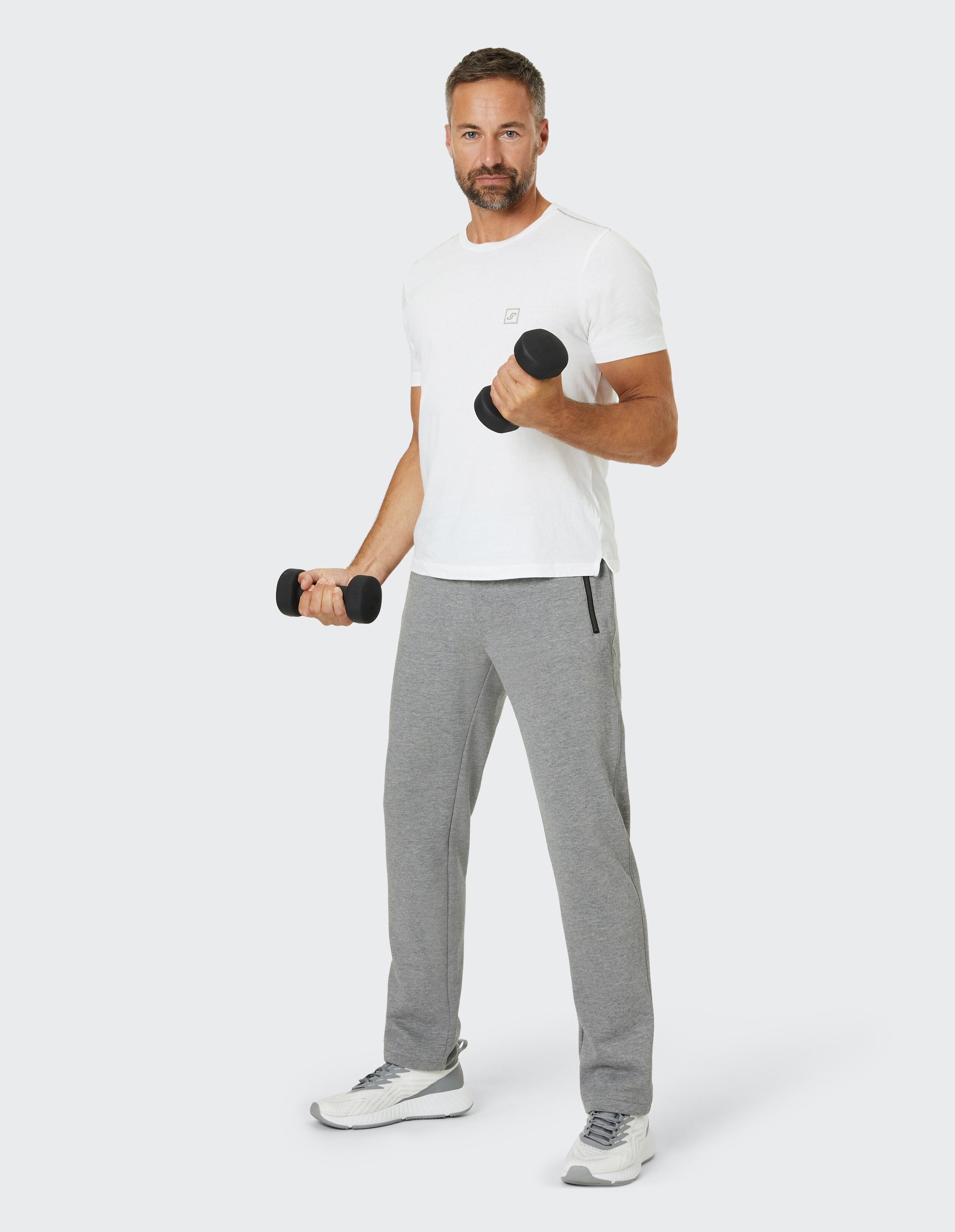 Freizeithose MAX von JOY sportswear in basalt mel
